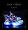 Boys' 2025 Winter Cartoon Sports Luminous Light-Up Shoes: Warm, Anti-Slip, Plus Velvet