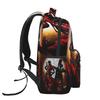 Trigun Vash Anime Manga Student Backpack School Bag Hiking Travel Daypack for Boys Girls Fashion Bookbag Shoulder Bags