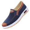 Men's Non-slip Canvas Slip-ons - Durable, Wear-resistant Shoes