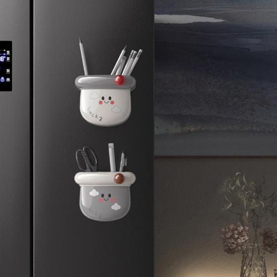 Magnetic Storage Box for Magnetic Kitchen Multi-Functional Organizer with Utensils Holder Fridge Cute Hook for Kitchen