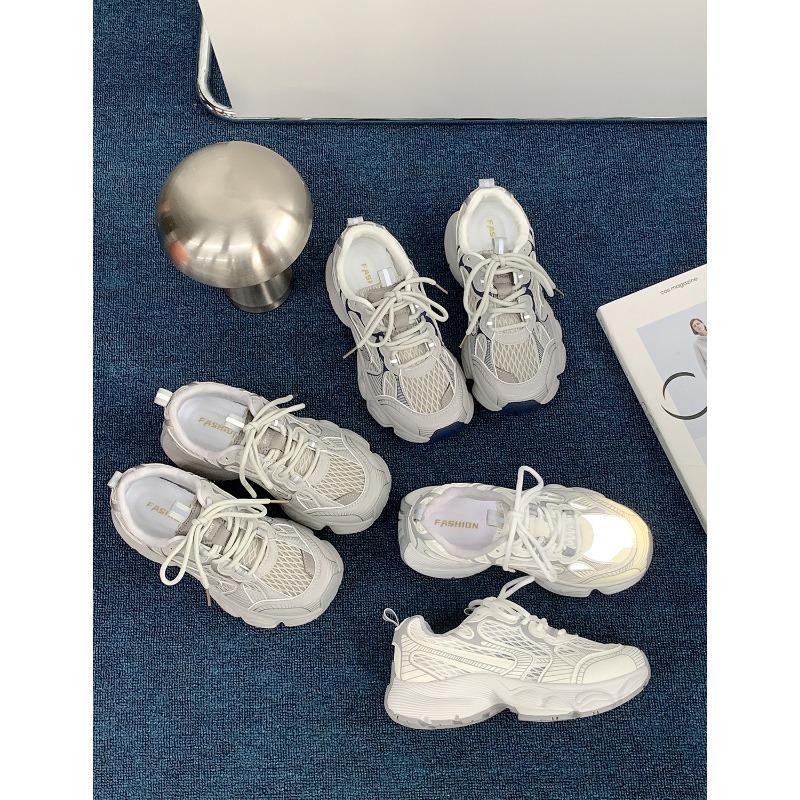 New Products Are On Sale In Summer, New Thick-soled Heightening Mesh Versatile Sports Dad Shoes 3434