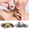 2Pcs Traditional Finger Cymbal Portable Percussion Instrument Belly Dance Cymbal  Education Props