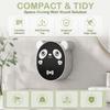 Plastic Soap Dish Black White Easy Installation Soap Storage Box Self Draining Cartoon Look Cartoon Soap Holder