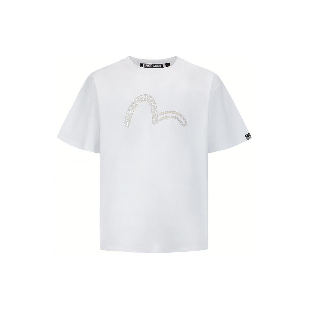 Evisu SS22 Drop Shoulder Sleeve T Shirt Men's 2ESGNM2TS572RXCT