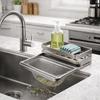 Moisture-proof Self-Draining Sink Shelf Waterproof Sink Sponge Rack  Bathroom
