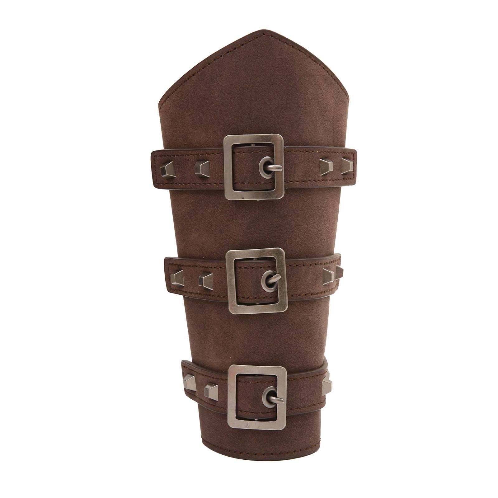 Винтажные наручи рыцаря с заклепками, взрослые велосипедные напульсники, косплей-наручи, реквизит