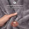 Thick Windproof & Waterproof Quilted Blanket for Electric Vehicles - Warm, Velvet-Lined, and Coldproof