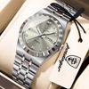 POEDAGAR Elegant Casual Ladies Watch Luminous Waterproof Week Date Fashion Woman Wristwatch Stainless Steel Women Quartz Watches