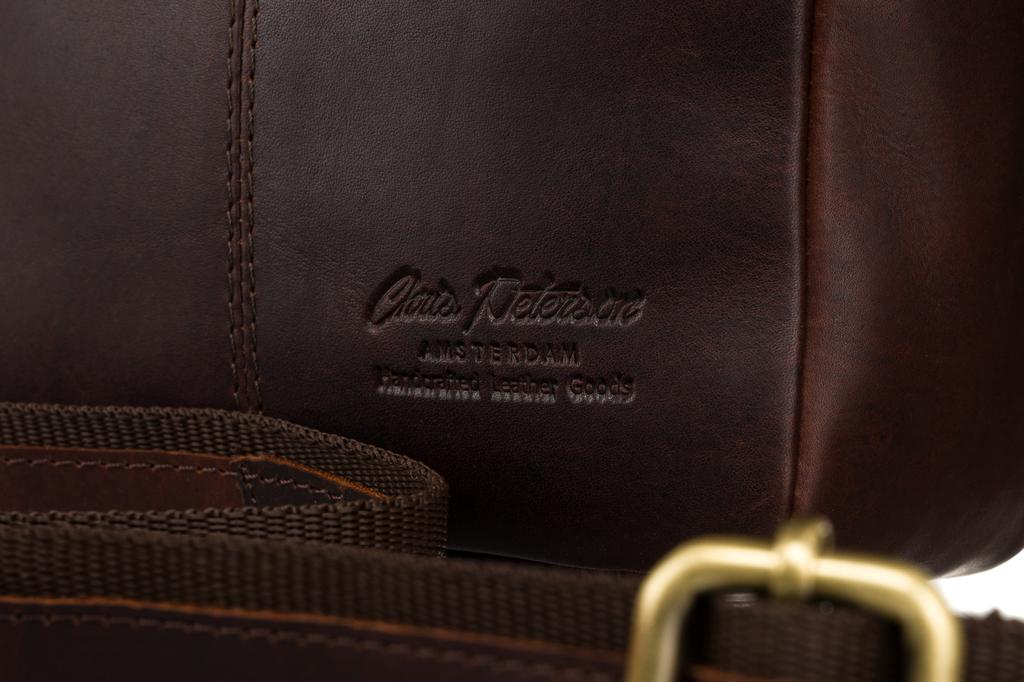 PTN M23E-OPU-6767 Brown Leather Bag