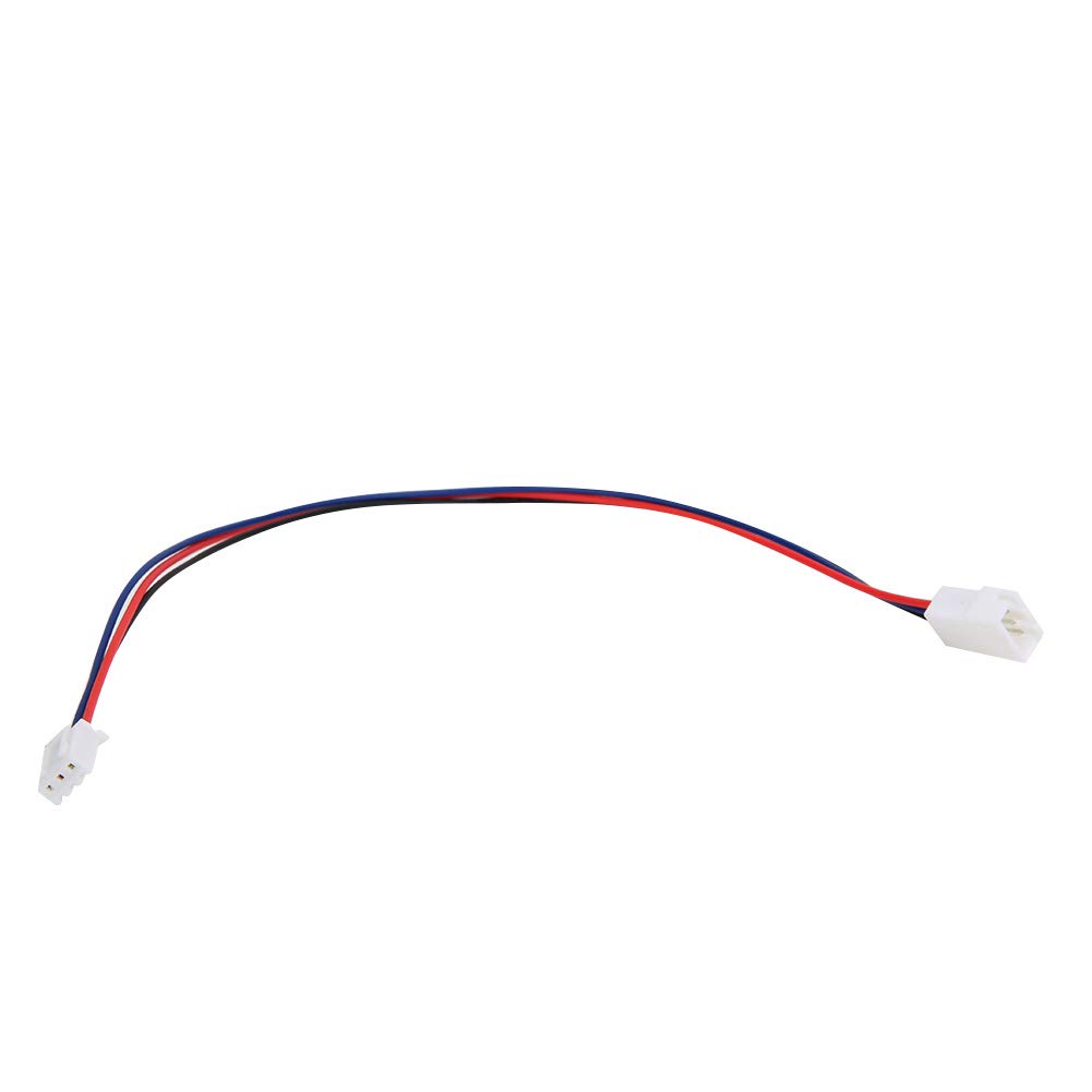 Satz mit 10 JST-XH 2S Verlängerungskabeln 22cm | Für RC Autos, Boote, Flugzeuge | LiPo Akku Anschluss | Rot, Kunststoff