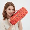 Handbag Blow Dryer Pouch Quilted Cotton Curling Iron Organizer Hair Dryer Bag  Bathroom Storage