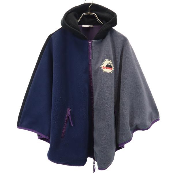 Gramicci freeze poncho F Navy Women Used