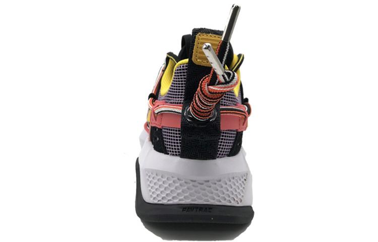 Li Ning Pan Gu Casual Shoes Women's Low Top Black/White/Red AGLP088-10