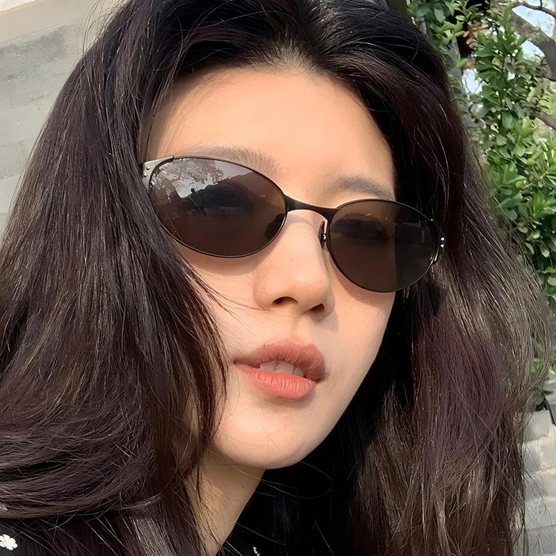 Ladies sunglasses, new fashion metal sunglasses.