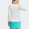 Adidas Play Green Pullover Sweater Solid Color Hollow Round Neck Knitted Long Sleeve T-Shirt Women Sweater White HA5845