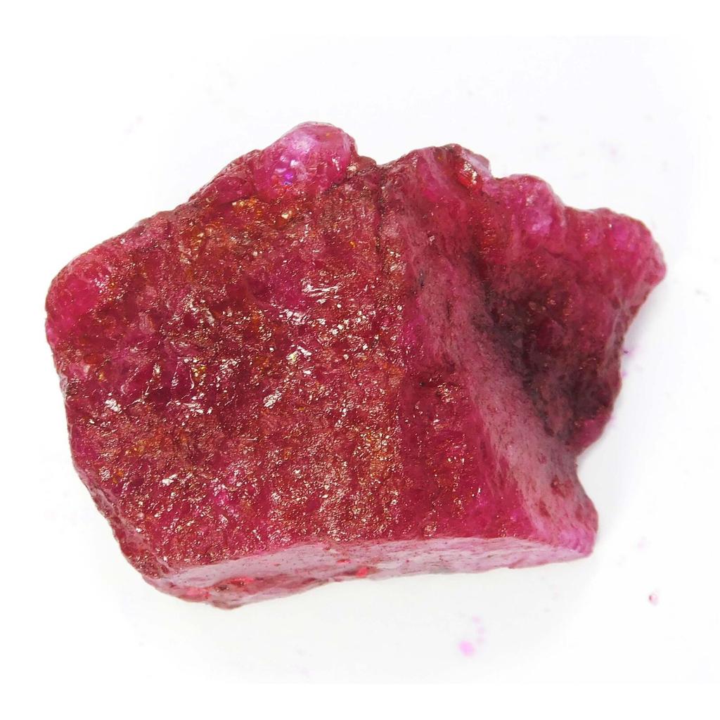 Natural RED Ruby Uncut Rough Earth Mined 333 Ct Loose Gemstone CERTIFIED 1A-5327