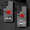Soft Cover Case for Samsung Galaxy S22 Plus S8 S9 S24 S25 S23 Ultra Note 20 10 S21 FE S20 Japanese Drift Car
