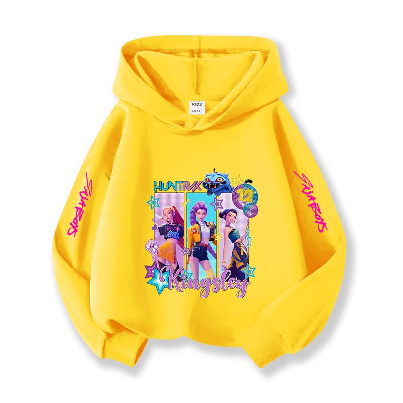 2025 Popular Kpop Christmas Casual Children's Hoodie Korean Wave Style Girls' Top