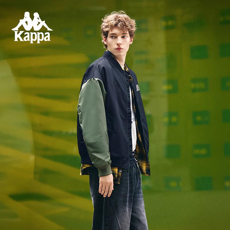 Kappa Men's Retro Baseball Cotton Padded Jacket