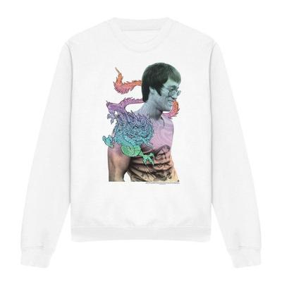 Bruce Lee Unisex Adult A Little Bruce Sweatshirt