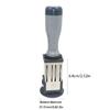 Number Stamp Business Stamp Office Date Stamp Adjustable Round Date Stamp for Business Documents Scrapbooking Packaging