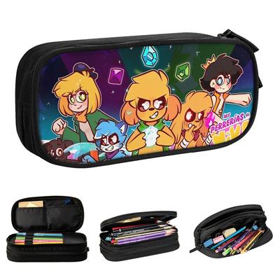Fashion Mikecracks Game Pencil Cases Cartoon Pencil Box Pen for Girls Boys Big Capacity Bag Students School Zipper Stationery