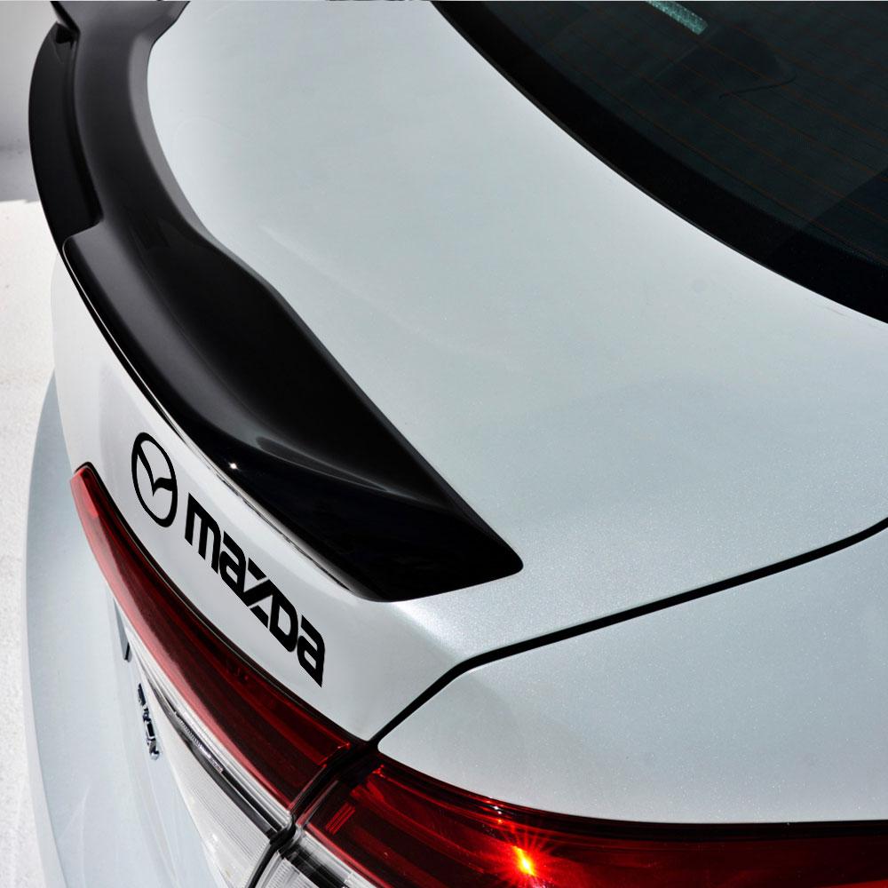 4Pcs Car Decoration Car Door Vinyl Logo Body Trunk Badge Stickers Decal For Mazda 6 3 CX5 5 2 CX7 Demio Axela MX30 CX30 CX3 RX8 j1