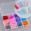 Ins Colored Nail Dual Forms Set Reusable Various Models Full Nail Form Acrylic Nails Tips For Woman