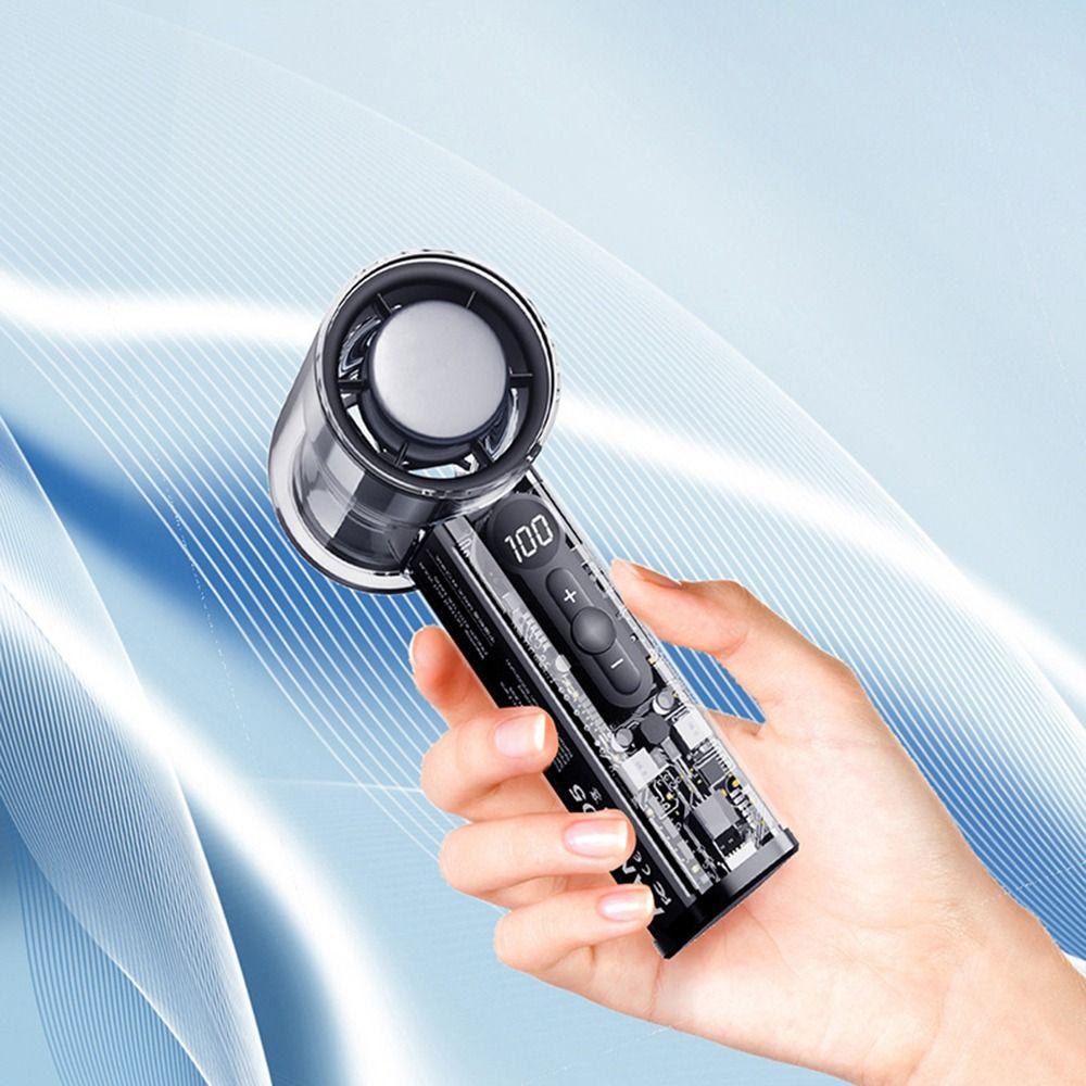 Semiconductor Refrigeration High-speed Electric Fan USB Rechargeable Outdoor Small Fan  Outdoor