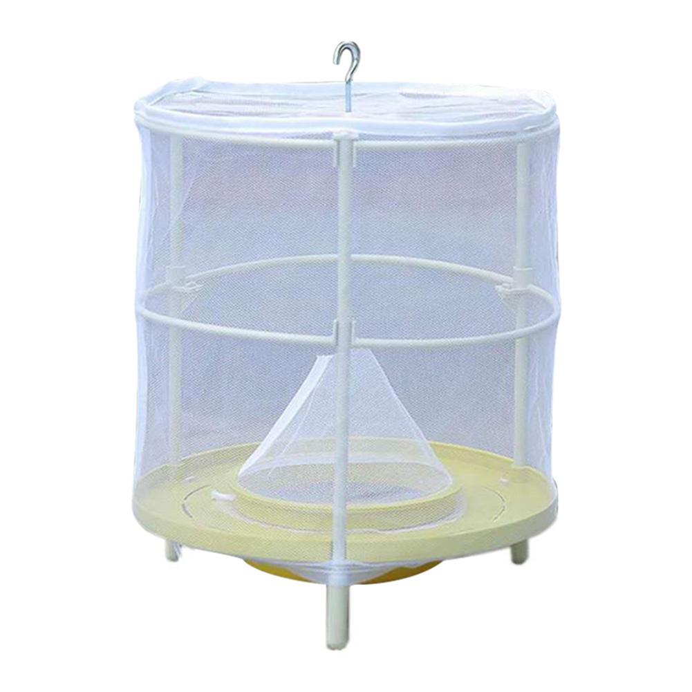 

Многоразовая ловушка для мух, ловушка для вредителей и насекомых, бытовая ловушка для мух с крючком для подвешивания, средство от мух, ловушка для мух, подходит для ферм, конюшен, сада