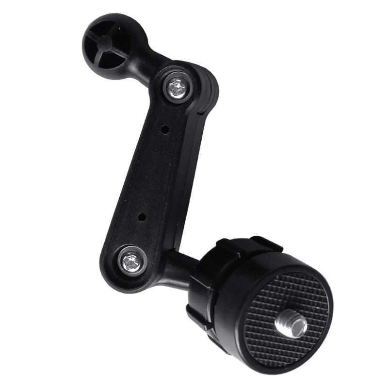 Portable Device Holder Adjustable 1/4 Inch Screw To 17mm Ball Head Mount Connector for Cameras and Live Streaming Stands