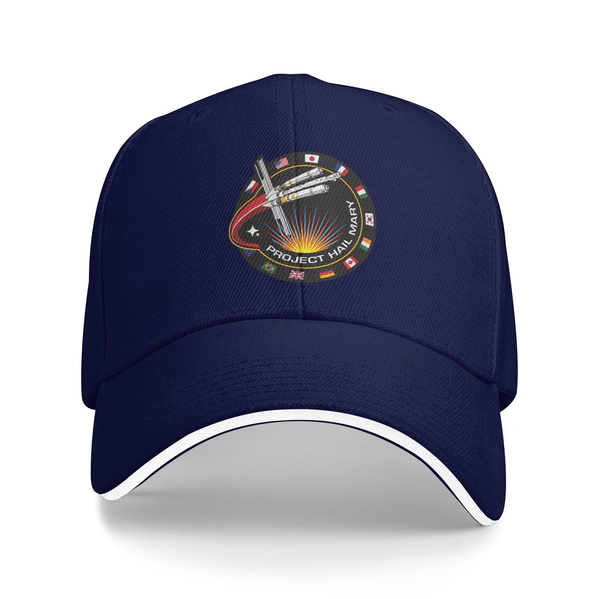 

Spring Trendy Film Project Hail Mary Baseball Cap Tennis Skate Streetwear Print Sun Hip Hop Hats FeUnisex Unisex Wholesale Caps One Size