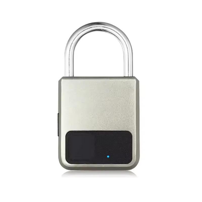 

Portable Anti-theft Fingerprint Smart Padlock USB Charging Waterproof Keyless Mini Electronic Locker For Bike Gym Locker Luggage
