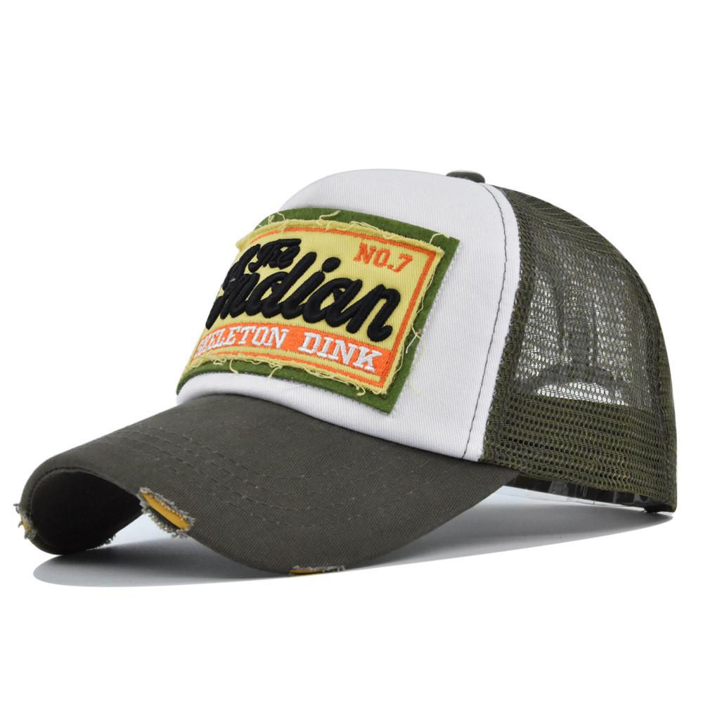 Duck Cap Tongue Letter Threedimensional Patch Embroidered Cotton Cap Baseball