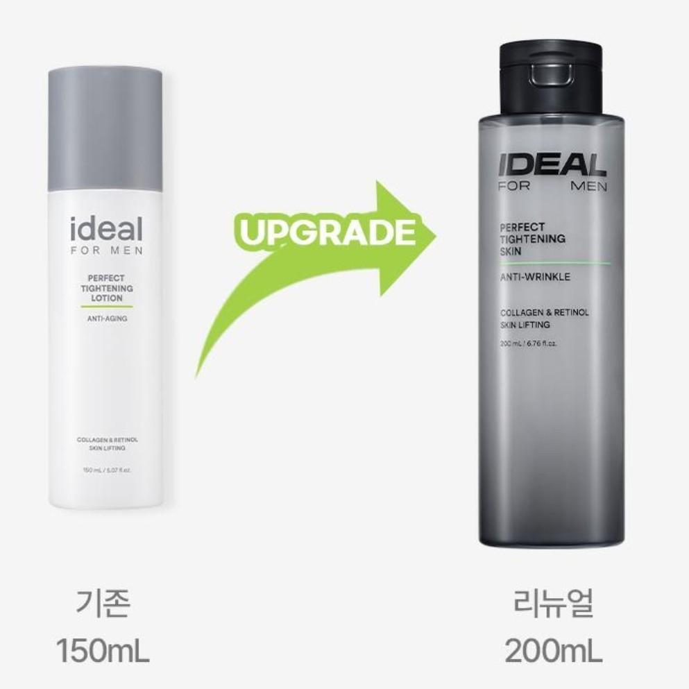 Ideal for Men Perfect Skin 200ml / Lotion 150ml, Korean Men's Popular Cosmetics