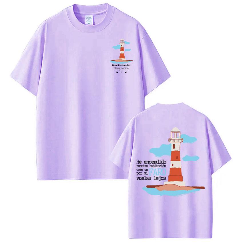 Rapper Dani Fernandez Fashion Graphics Tees Men Women Oversized Tshirts Summer Cotton Casual Vintage High Quality Tshirts Top