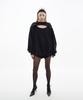 Seoyu Cutout Sweatshirt (Black)