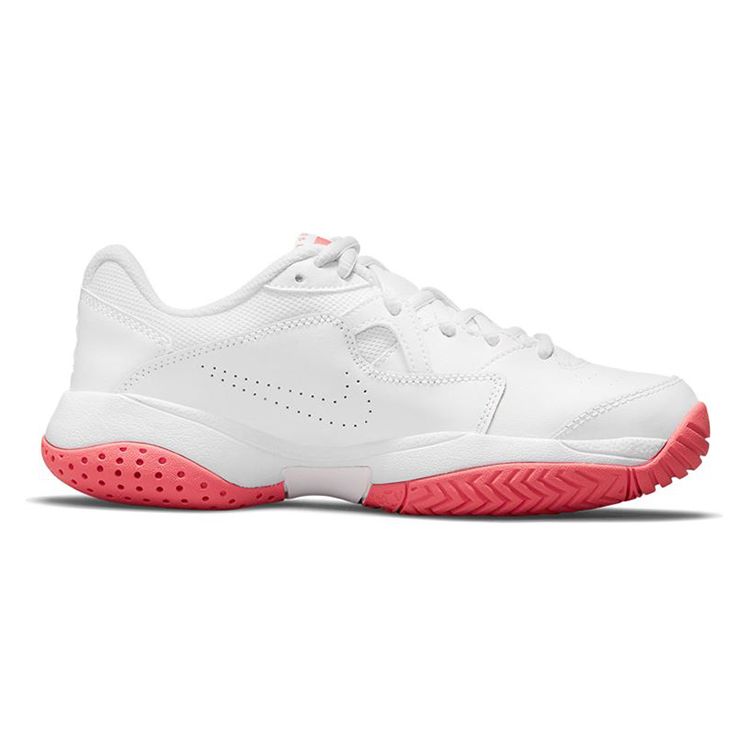 Nike Court Lite 2 Comfortable Versatile Durable Low-Top Kids Training Shoes Women sneaker Pink White CD0440-166