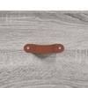 Highboard Gray Sonoma 69.5 x 34 x 180 cm Particleboard