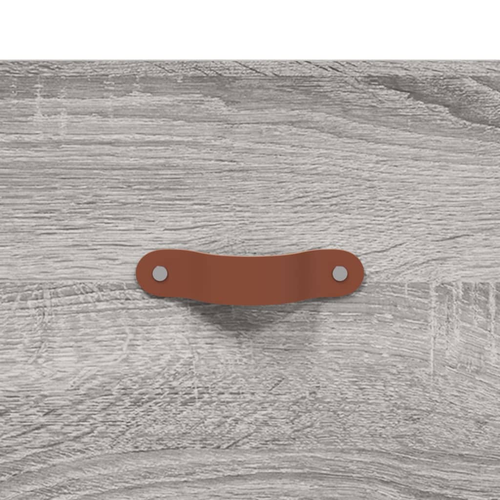 Highboard Gray Sonoma 69.5 x 34 x 180 cm Particleboard