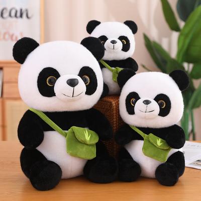 New Backpack Panda Doll Plush Toy National Treasure Giant Panda Doll Cloth Doll Children's Day Gift for Women