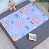 Waterproof Washable Incontinence Bed Pad, Large Size Anti-Side Leakage Care Mat for Adults Elderly Menstrual Student Dormitory