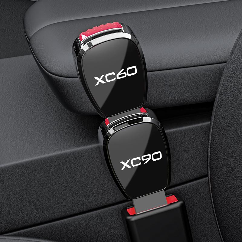 2024Neue Zinklegierung Sicherheitsgurtverlängerer für Autos Gabelkopfverstellung Für Volvo XC60 S60 V40 V50 V60 S80 S40 C30 AWD C70 S40 S60 S80