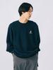 Beams Heart Takibi Bear Big Sweatshirt, Men's Navy, Size L