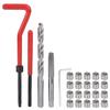 25Pcs M7x1 Threaded Insert Kit Metric Threading Tool  for Auto Parts and Processing Machinery