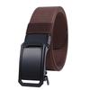 Men's Automatic Buckle Nylon Tactical Belt - Casual Outdoor Sports Canvas Belt for Students and Military Training