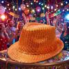 Sequined Jazz Hat for Stage and Christmas - Perfect Party Gift for Kids and Adults
