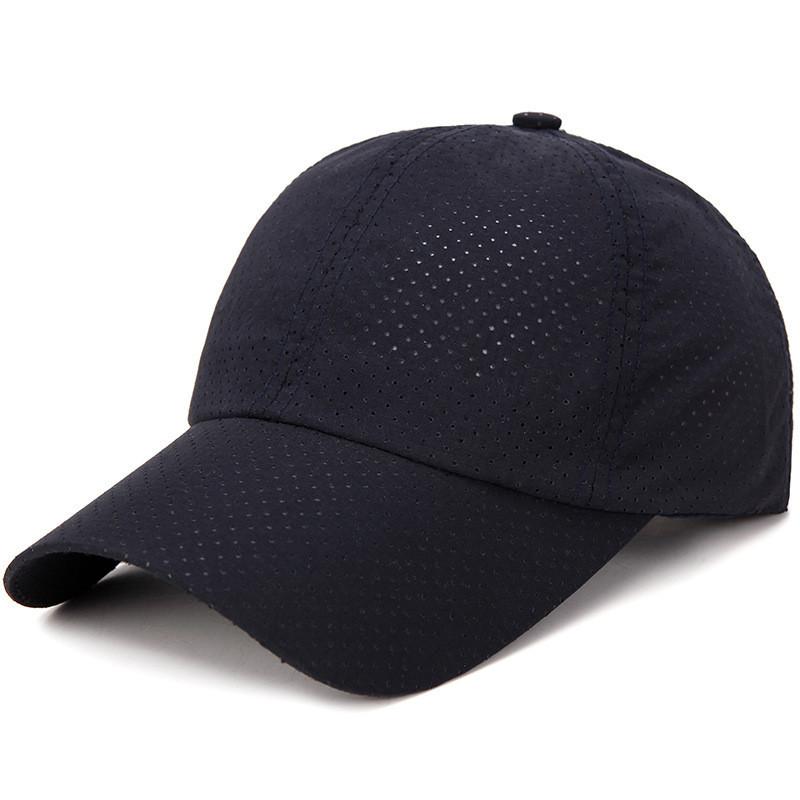 Baseball Mesh Cap Peaked Caps Breathable Fabric Sport Sunhat Trendy Casual Gift