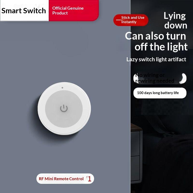 New Wireless Control Light Switch Off Tool Automatic Button Pusher Intelligent Usb Rechargeable Lazy Remote Control Switch