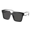 Square Sunglasses With Logo Women Sunglasses Black PR24ZSF1AB5S057